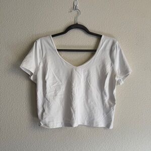 Lululemon align white top